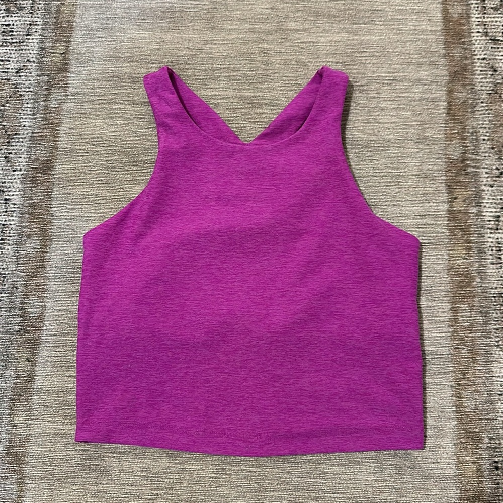 Beyond Yoga Spacedye Focus Cropped Tank NWOT